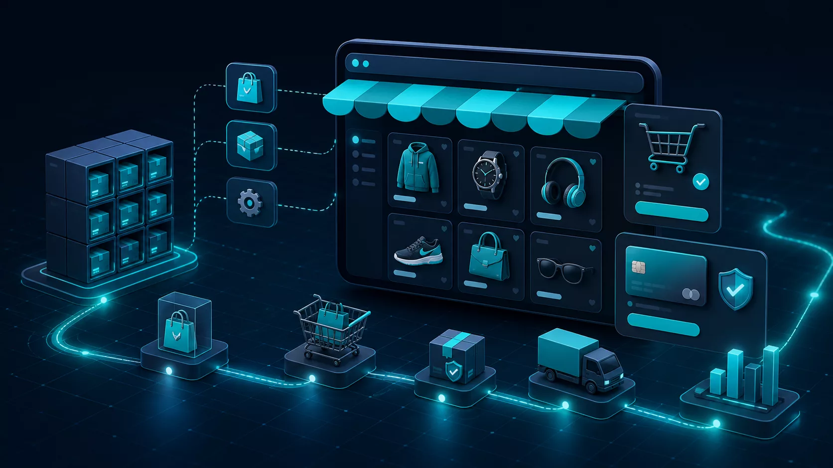 E-commerce Website Development service banner