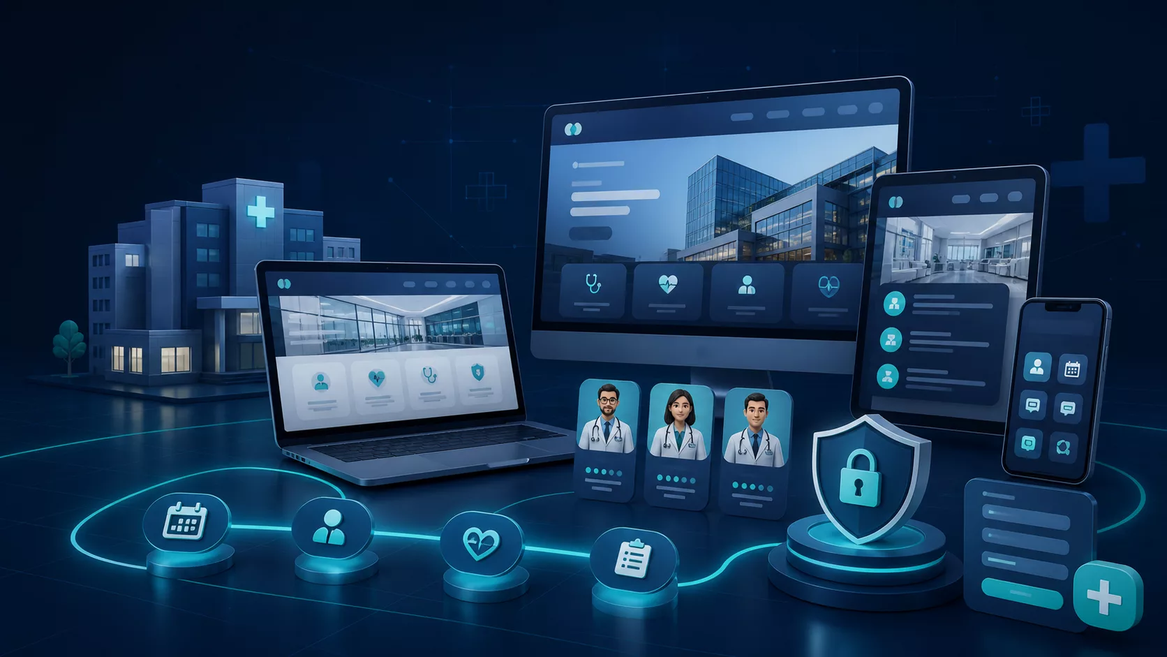 Healthcare Website Development service banner