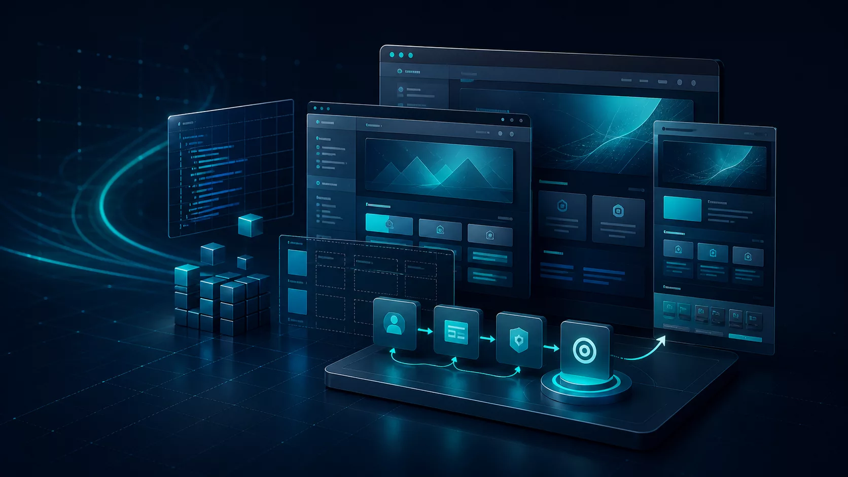 Website & Landing Page Development service banner